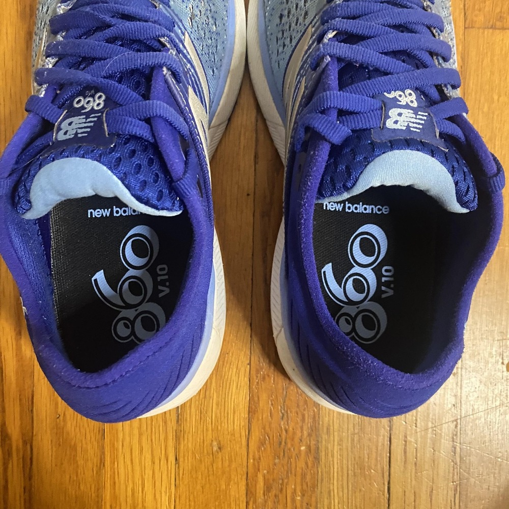 New Balance 860 v10 Running Shoes Womens Size 7.5 Wide Blue Stability W860G10 - Picture 6 of 11